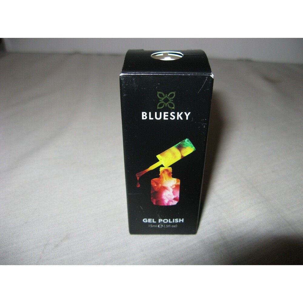 Bluesky Jell Polish 7323P Cream Color 15ml .5 fl oz NEW NIB